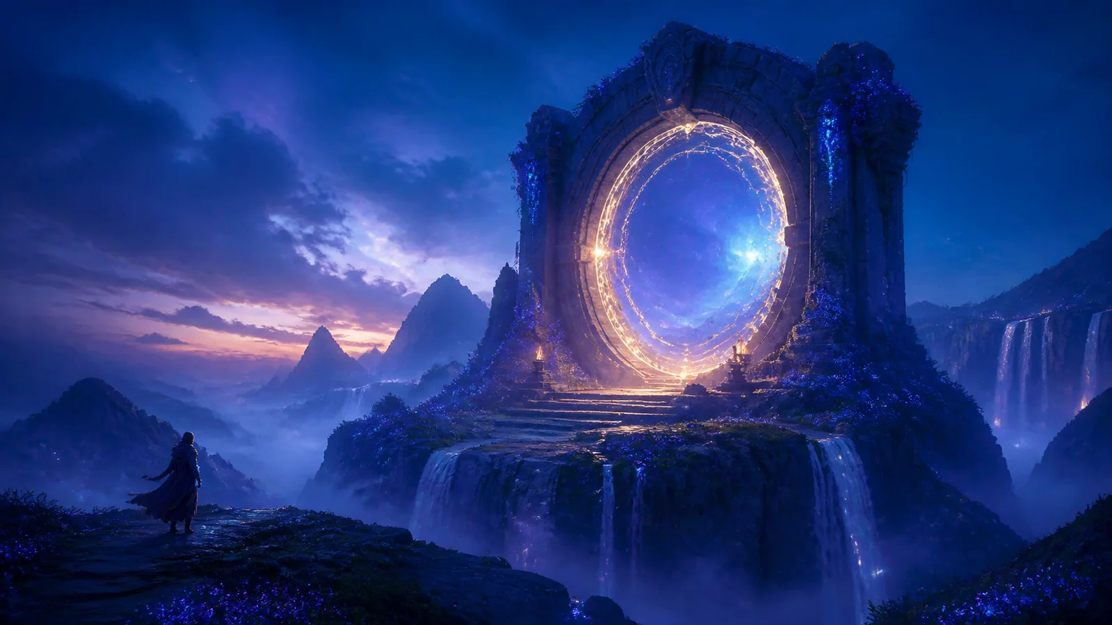 Hailuo AI preset prompt: fantasy magic world
