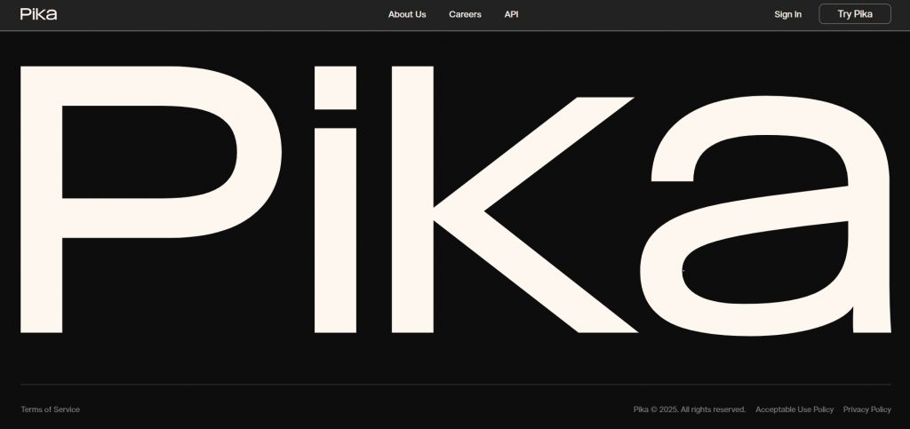 Pika - AI video generator