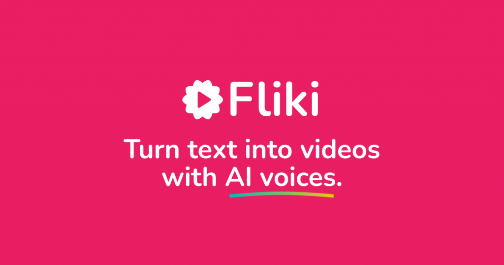 Fliki AI video generator