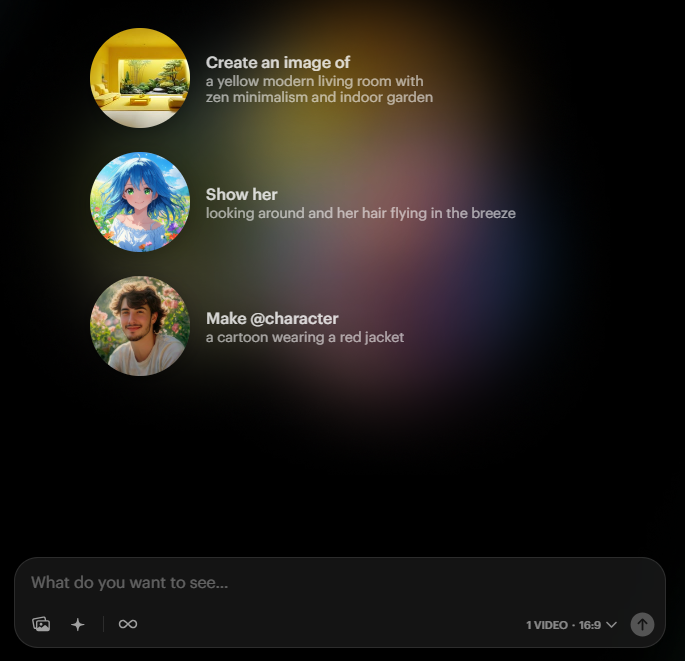 Upload the Image(s)and Enter a Prompt In Luma Dream Machine's workspace