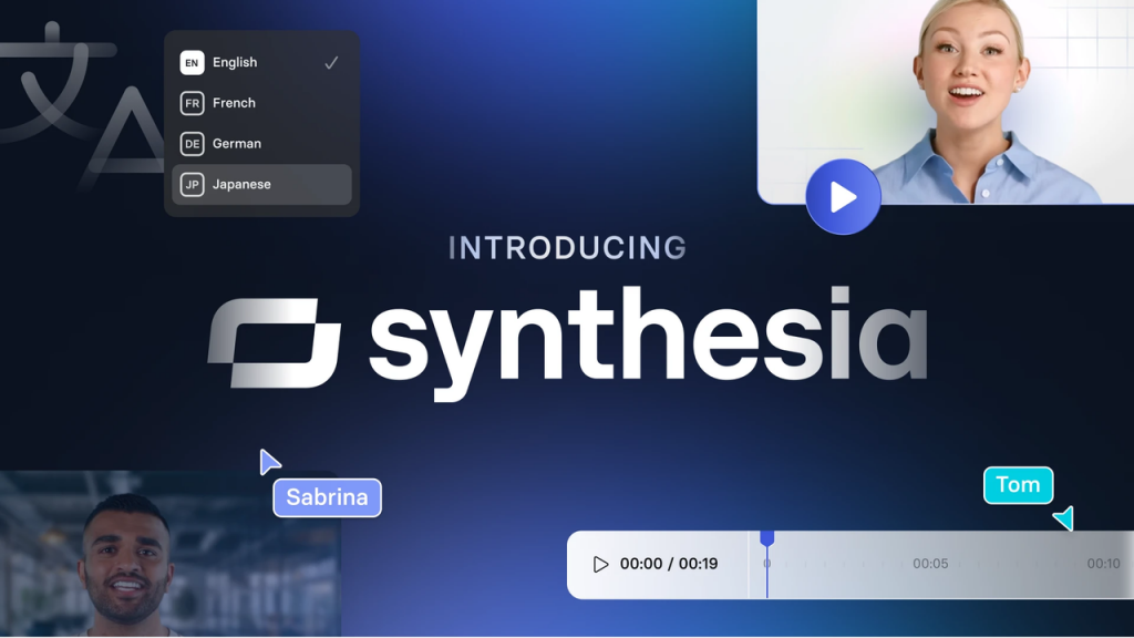 Synthesia AI video generator
