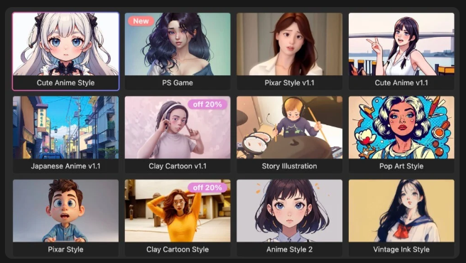 AI dance styles