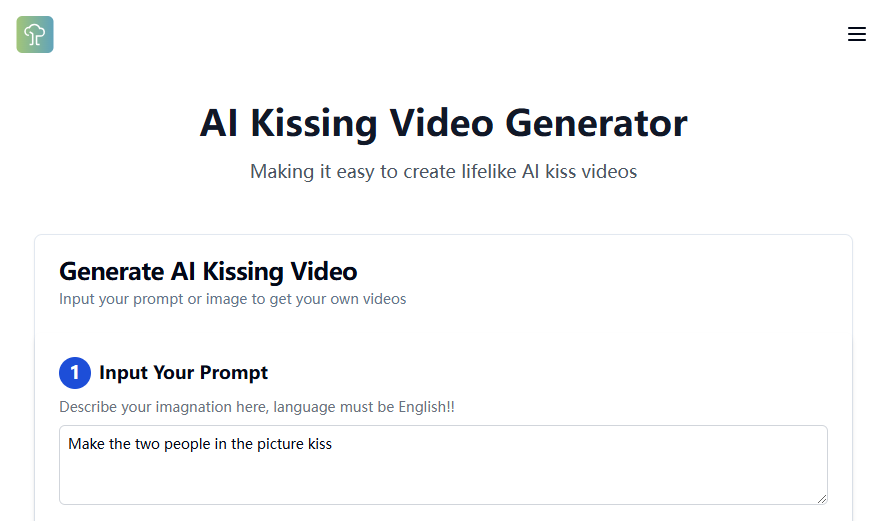 flux ai kissing video generator