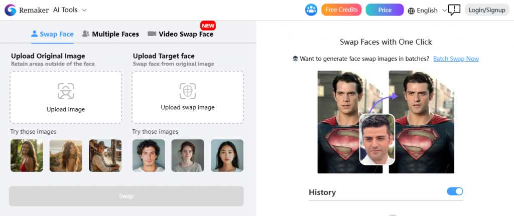 Remaker AI Face Swap