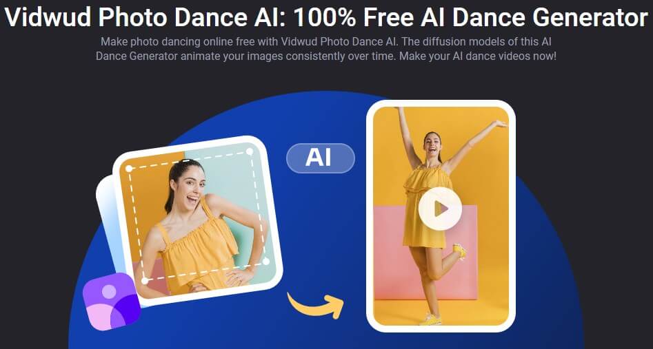 Vidwud AI dance generator