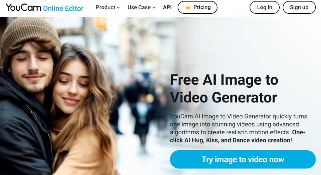 YouCam ai image to video generator