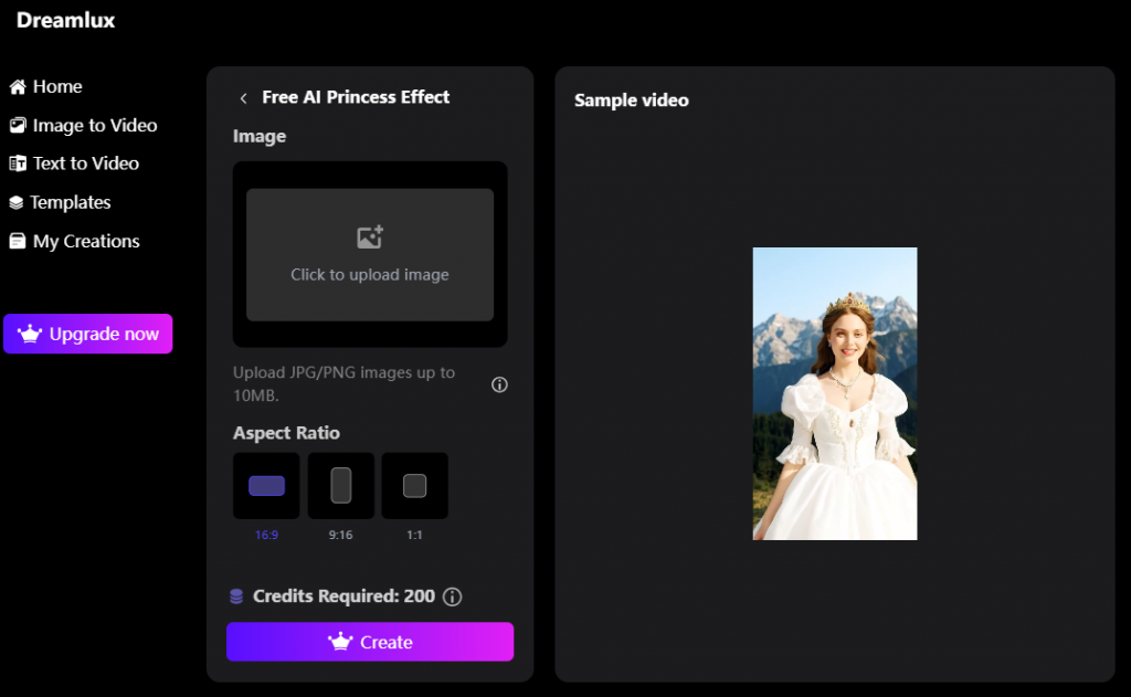 ai princess effect