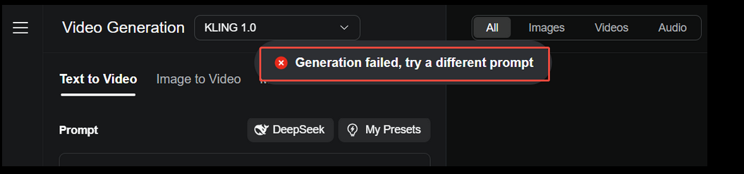 Kling AI Generation Failed: What to Do and the Best Alternative